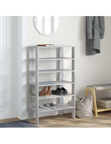 Scarpiera Grigio Sonoma 61x32x105 cm in Truciolato