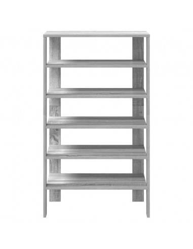 Scarpiera Grigio Sonoma 61x32x105 cm in Truciolato