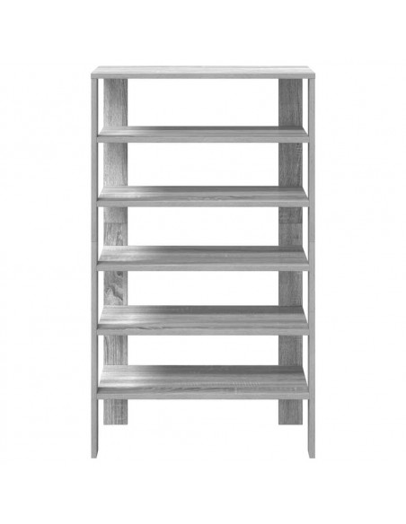 Scarpiera Grigio Sonoma 61x32x105 cm in Truciolato