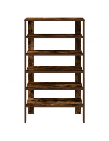 Scarpiera Rovere Fumo 61x32x105 cm in Truciolato