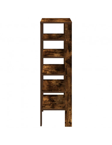 Scarpiera Rovere Fumo 61x32x105 cm in Truciolato