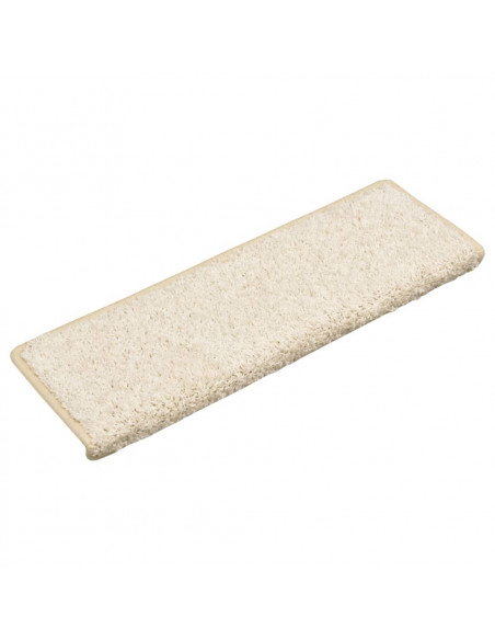 Tappetini per Scale 15 pz 65x21x4 cm Bianchi