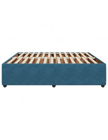 Giroletto Blu 200x200 cm in Velluto