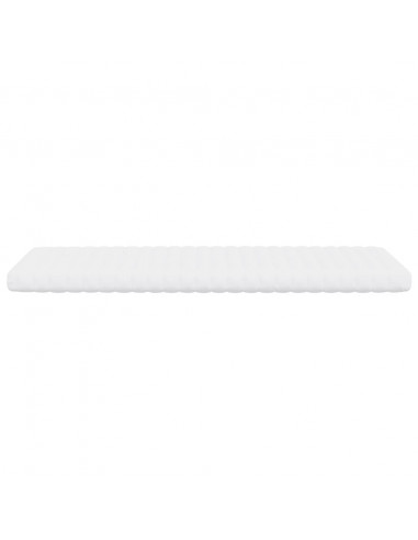Materasso in Schiuma Bianco 100x210 cm 7 Zone Durezza 20 ILD