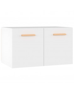 Mobile a Parete Bianco 60x36,5x35 cm in Legno Multistrato 2