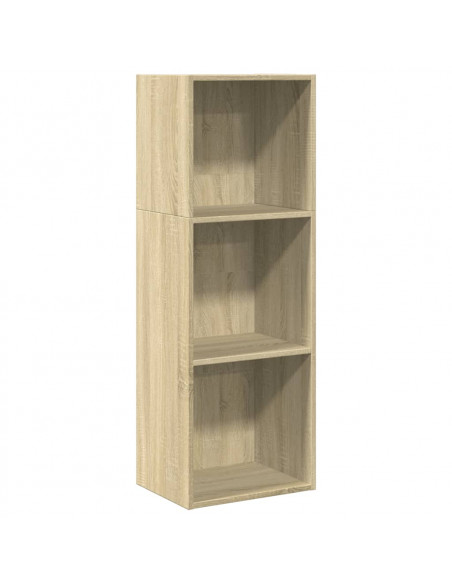 Libreria Rovere Sonoma 40x30x114 cm in Legno Multistrato