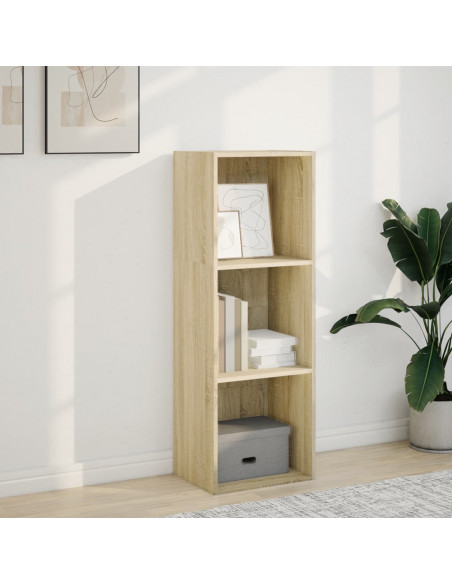Libreria Rovere Sonoma 40x30x114 cm in Legno Multistrato