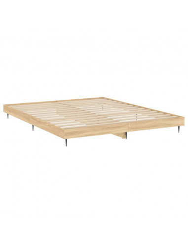Giroletto senza Materasso Rovere Sonoma 180x200cm in Truciolato