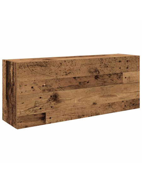 Mobile da Bagno Legno Antico 100x25x40 cm in Truciolato