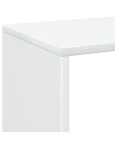 Libreria Divisorio Bianca 102x29x103,5 cm in Truciolato