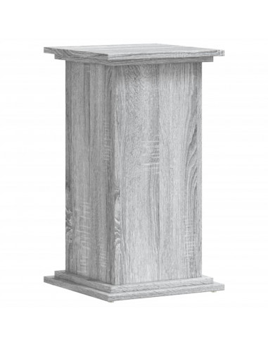 Supporto per Piante Grigio Sonoma 33x33x60 cm Legno Multistrato