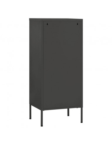 Armadietto Antracite 42,5x35x101,5 cm in Acciaio