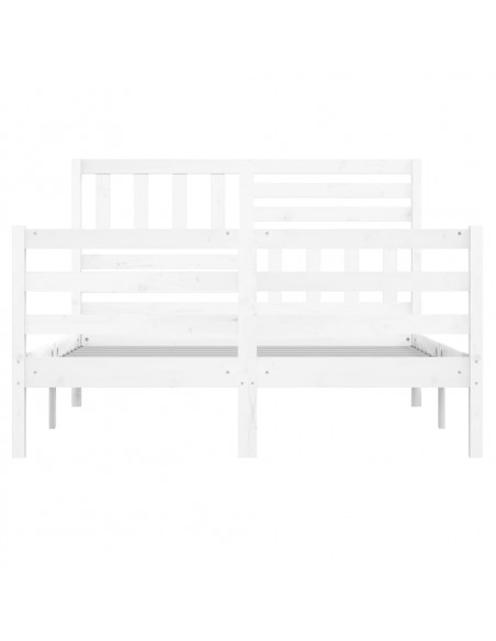 Giroletto il Legno Massello Bianco 160x200 cm