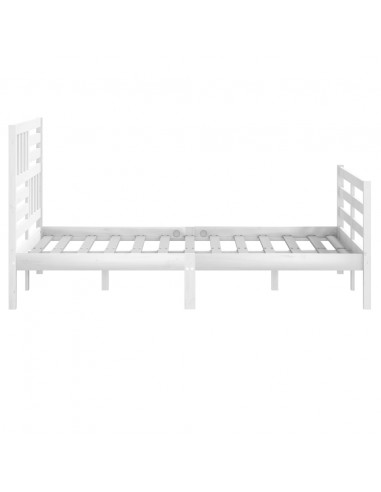 Giroletto il Legno Massello Bianco 160x200 cm