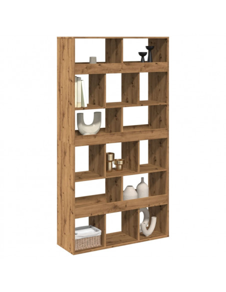 Libreria Rovere Artigianale 100x33x187,5 cm in Truciolato