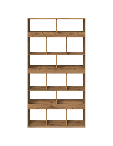 Libreria Rovere Artigianale 100x33x187,5 cm in Truciolato