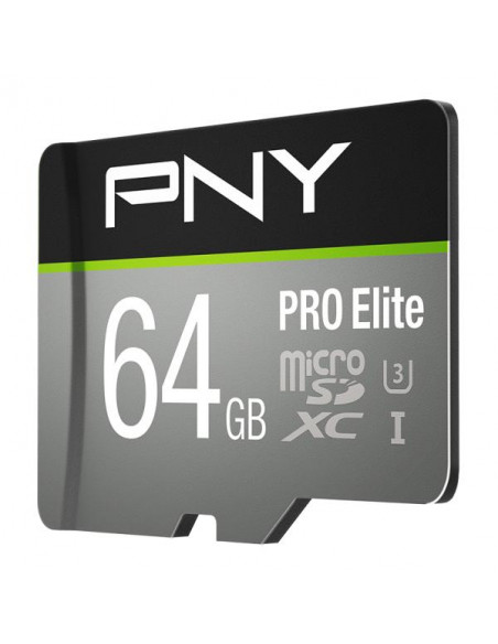PNY PRO Elite 64 GB MicroSDXC UHS-I Classe 10