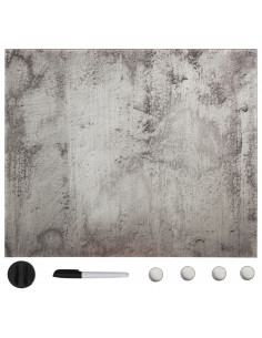 Lavagna Magnetica a Parete in Vetro 40x40 cm 2