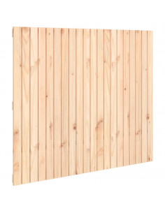 Testiera da Parete 127,5x3x110 cm in Legno Massello di Pino 2