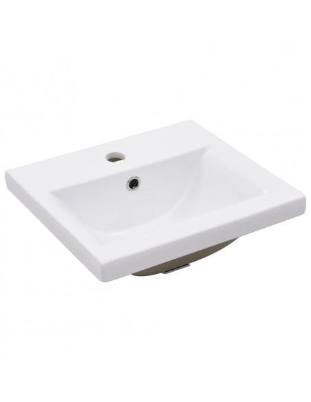 Set Mobili da Bagno 5 pz Rovere Sonoma in Legno Multistrato