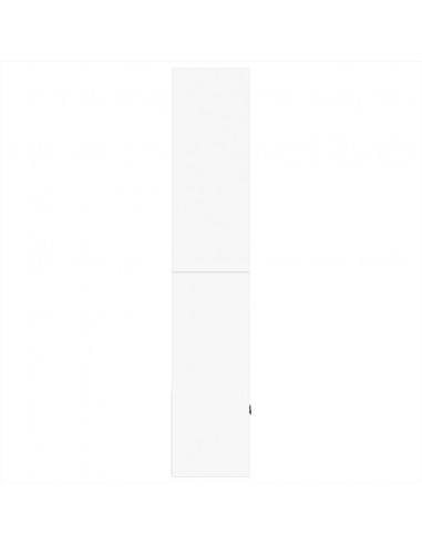 Libreria Bianca 70x36x189 cm in Legno Multistrato