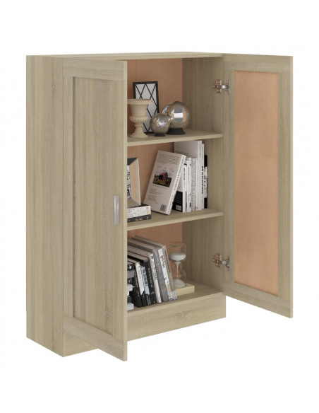 Libreria Rovere Sonoma 82,5x30,5x115 cm in Legno Multistrato
