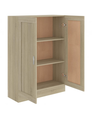 Libreria Rovere Sonoma 82,5x30,5x115 cm in Legno Multistrato