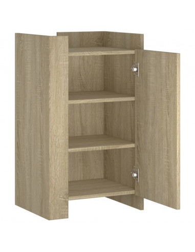 Credenza Rovere Sonoma 45x35x75 cm in Legno Multistrato