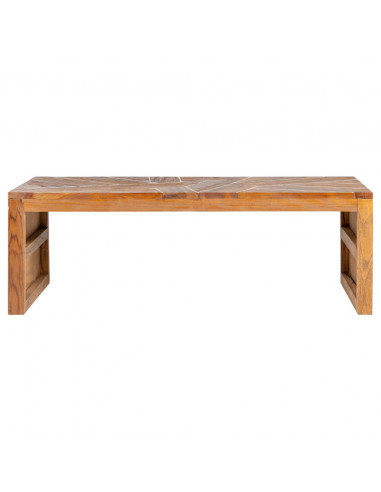 Mobile Porta TV 110x60x38 cm in Legno Massello di Teak