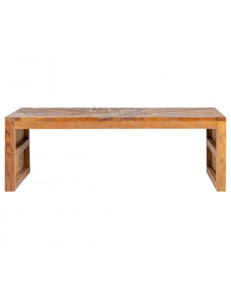 Mobile Porta TV 110x60x38 cm in Legno Massello di Teak
