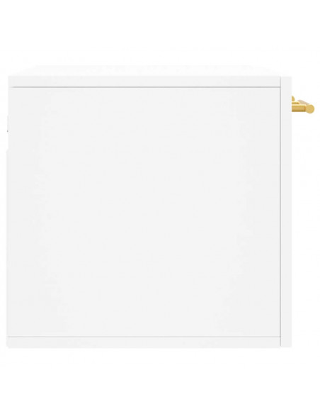 Mobile a Parete Bianco 60x36,5x35 cm in Legno Multistrato