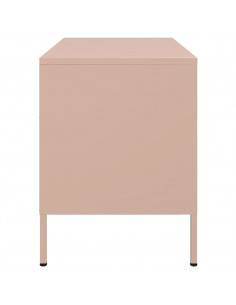 Mobile TV Rosa 68x39x50,5 cm in Acciaio 2