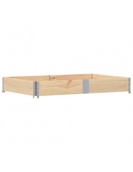 Paretale per Pallet 150x100 cm in Legno Massello di Pino