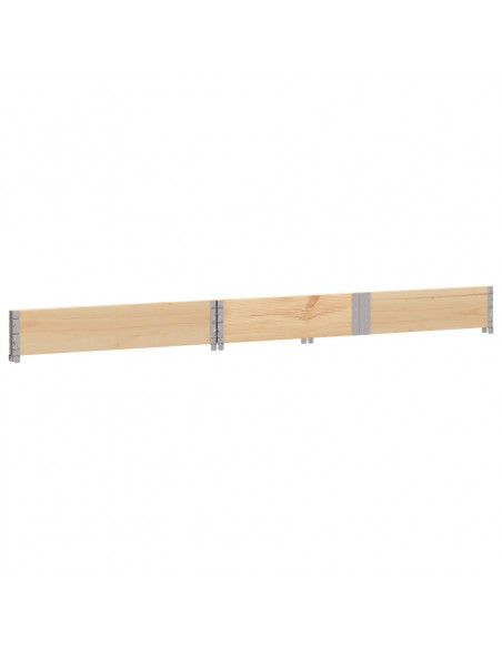 Paretale per Pallet 150x100 cm in Legno Massello di Pino