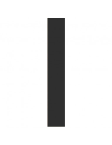 Libreria Nera 40x30x189 cm in Legno Multistrato