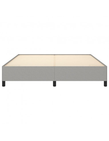 Giroletto Grigio Chiaro 180x200 cm Super King in Tessuto