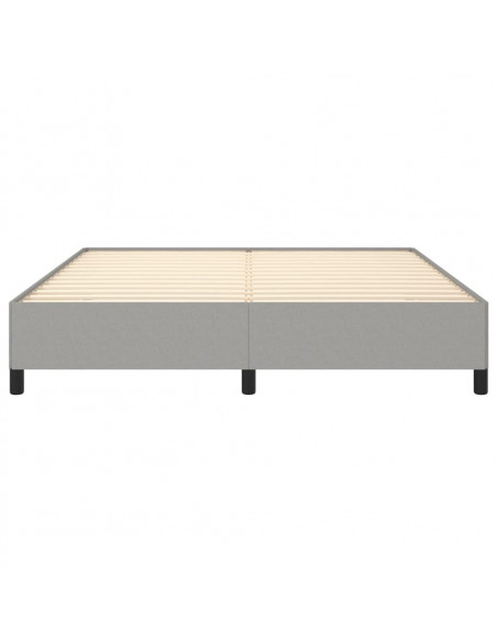 Giroletto Grigio Chiaro 180x200 cm Super King in Tessuto