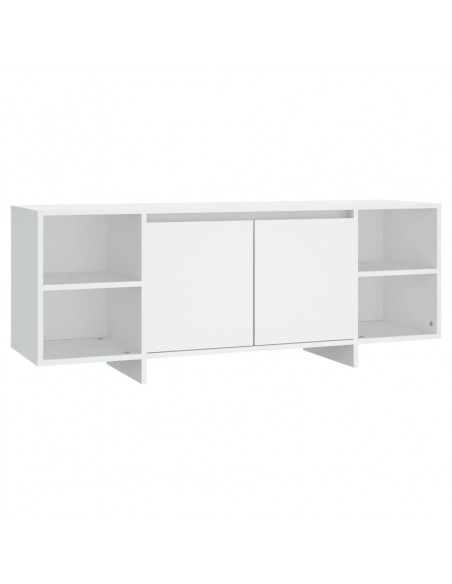 Mobile Porta TV Bianco 130x35x50 cm in Truciolato