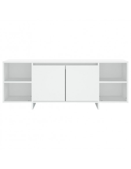 Mobile Porta TV Bianco 130x35x50 cm in Truciolato