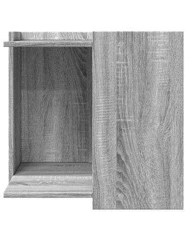 Recinto Lettiera Gatti Grigio Sonoma 53x53x51 cm in Truciolato