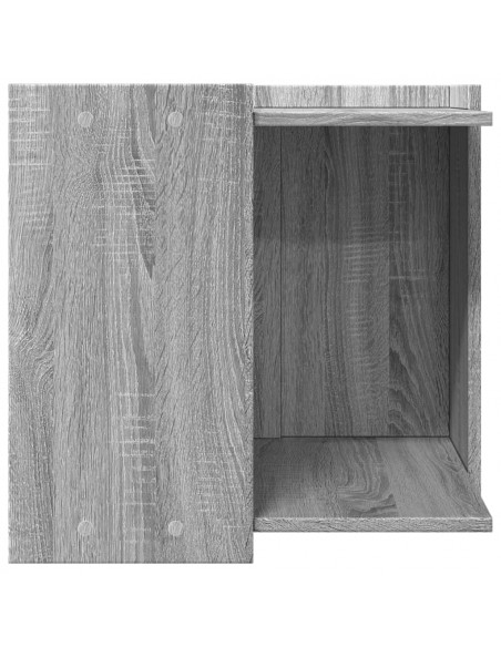 Recinto Lettiera Gatti Grigio Sonoma 53x53x51 cm in Truciolato