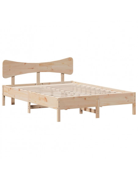 Giroletto senza Materasso 120x200 cm in Legno Massello di Pino