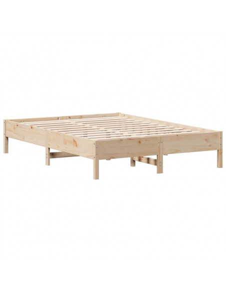 Giroletto senza Materasso 120x200 cm in Legno Massello di Pino