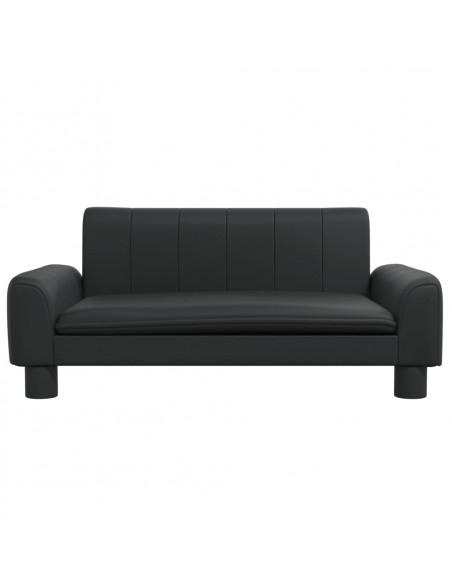 Lettino per Cani Nero 70x45x30 cm in Similpelle