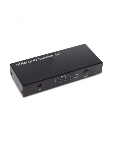 CLUB3D HDMI 2.0 UHD SwitchBox 4 Ports