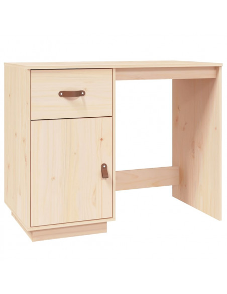 Scrivania 95x50x75 cm in Legno Massello di Pino