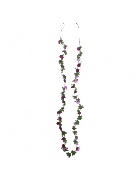 Ghirlande Fiori Artificiali 6 pz Viola Chiaro Primaverile 250cm