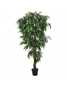 Albero Mango Artificiale 300 Foglie 80 cm Verde 2