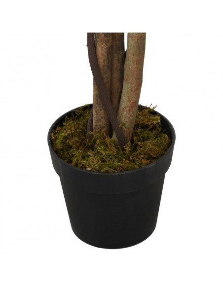 Albero di Ficus Artificiale 756 Foglie 150 cm Verde