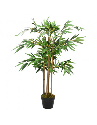 Pianta di Bambù Artificiale Twiggy con Vaso 90 cm